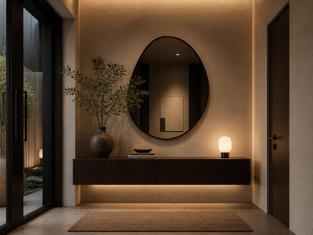Entryway Styling Concept example interior concept