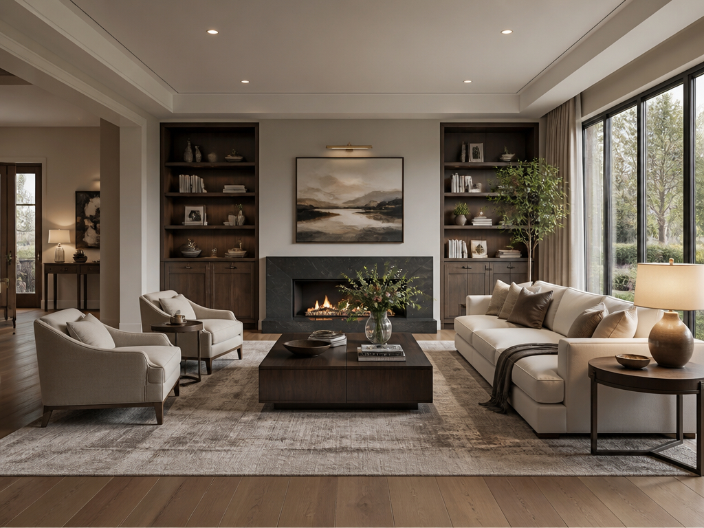 Residential interior design concept by SCARLET REVANGE